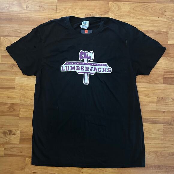 Stephen F Austin Lumberjacks Primary Logo T-Shirt Large - Picture 1 of 5